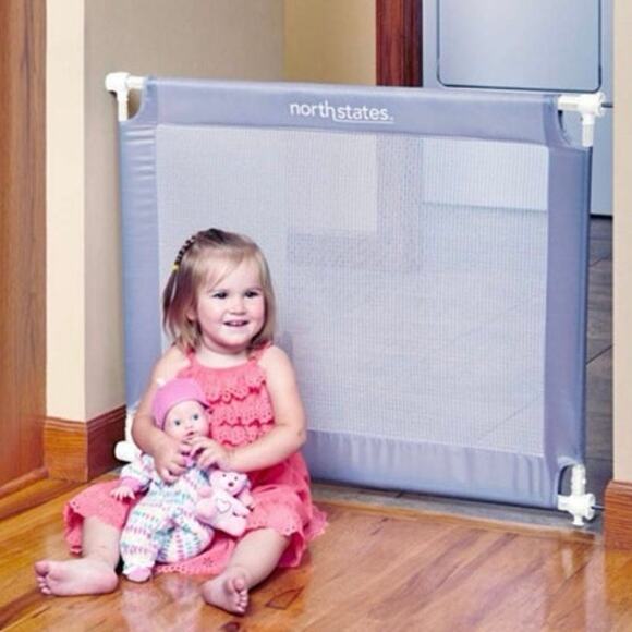 North states gate portable traveler gate lightweight, folds, stows goes anywhere - Picture 1 of 10
